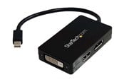 Skærmkabel - StarTech.com Mini DisplayPort to DisplayPort / DVI / HDMI Multifunction Adapter - adapter för video / ljud - DisplayPort / HDMI / DVI - MDP2DPDVHD