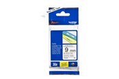 Papir, Fotopapir og Etiketter - Brother TZe 221 - Black On White - Roll (0.9 cm x 8 m) - TZE221