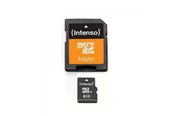 Hukommelseskort - Intenso Micro SD Card w/ Adapter - 8GB - 3403460