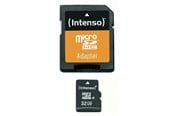 Hukommelseskort - Intenso Micro SD Card w/ Adapter - 32GB - 3403480