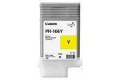 Blæk, Toner & Forbrugsstoffer - Canon PFI-106 / 6624B001 Yellow - 6624B001