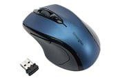 Mus - Kensington Pro Fit® trådløs mus - Safirblå Blå - Mus - Optisk - Blå - K72421WW