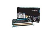 Blæk, Toner & Forbrugsstoffer - Lexmark X748H3CG - Lasertoner Cyan - X748H3CG