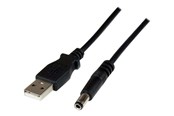 USB kabel - StarTech.com USB to Type N Barrel 5V DC Power Cable - USB2TYPEN1M