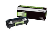 Blæk, Toner & Forbrugsstoffer - Lexmark 502 / 50F2000 - Black Toner - Lasertoner Sort - 50F2000