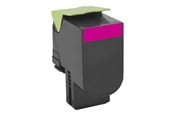 Blæk, Toner & Forbrugsstoffer - Lexmark 80C2XM0 / 802XM High Capacity Magenta Toner - Lasertoner Magenta - 80C2XM0
