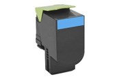 Blæk, Toner & Forbrugsstoffer - Lexmark 802C - Lasertoner Cyan - 80C20C0