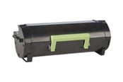 Blæk, Toner & Forbrugsstoffer - Lexmark 500UA - Lasertoner Sort - 50F0UA0