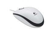 Mus - Logitech B100 Optica PCl Mouse - White - Mus - Optisk - 3 knapper - Hvid - 910-003360