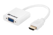 Skærmkabel - Sandberg HDMI to VGA+Audio Converter - 508-77