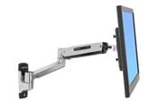 Vægbeslag, AV-Beslag & AV-Møbler - Ergotron LX Sit-Stand Wall Mount LCD Arm - Maks 11.3 kg - Maks størrelse 42" - 45-353-026