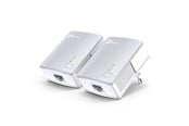 Netværksudstyr & Forlænger til trådløs - TP-Link TL-PA4010 KIT AV600 Powerline Starter Kit - TL-PA4010KIT