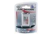 Batteri - ANSMANN Batteri 9v litium (10,8volt) - 5021023