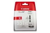 Blæk, Toner & Forbrugsstoffer - Canon CLI-551XL / 6443B001 High Black - Blækpatron Sort - 6443B001