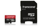 Hukommelseskort - Transcend MicroSDHC/SDHC U1 400x - 32GB - TS32GUSDU1