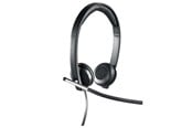 Hovedtelefoner/headset - Logitech H650e USB Headset Stereo Black - 981-000519