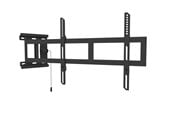 Vægbeslag, AV-Beslag & AV-Møbler - Multibrackets M Universal Swing Arm 180 Degrees Black - Maks 25 kg - Maks størrelse 47" - 7350022736214