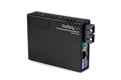 Repeater, boostere, bridges & transceiver - StarTech.com 10/100 Multi Mode Fiber Ethernet Media Converter SC 2 km - MCM110SC2EU