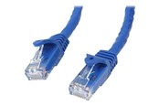 Netværkskabel - StarTech.com Gigabit Snagless RJ45 UTP Cat6 Patch Cable Cord - N6PATC15MBL