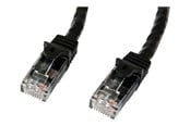 Netværkskabel - StarTech.com Gigabit Snagless RJ45 UTP Cat6 Patch Cable Cord - N6PATC15MBK