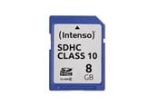 Hukommelseskort - Intenso SD Class 10 - 20MB/s - 8GB - 3411460