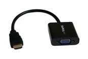 Skærmkabel - StarTech.com HDMI to VGA Adapter Converter for Desktop / Laptop / Ultrabook video transformer - HD2VGAE2