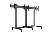 Vægbeslag, AV-Beslag & AV-Møbler - Multibrackets M Public Video Wall Stand 3-screens 40-55" Black - Maks 120 kg - Maks størrelse 55" - 7350022739789