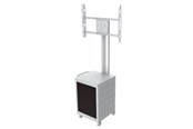 Vægbeslag, AV-Beslag & AV-Møbler - Multibrackets M Public Display Stand 180 Single MediaBox4 Silver - Maks 40 kg - Maks størrelse 55" - 7350022737754