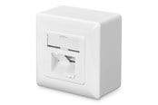 Netværkstilbehør - DIGITUS CAT 6 Wall Outlet - DN-9006-N