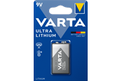 Batteri - VARTA Varta Ultra Lithium - 9V - 1pk. - 6122301401