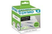 Papir, Fotopapir og Etiketter - DYMO LabelWriter hængemappe etiketter | 12mm x 50mm | 1 rulle x 220 stk - S0722460