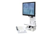 Skærmholder - Ergotron StyleView Sit-Stand Vertical Lift Patient Room - 61-080-062