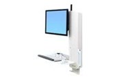 Skærmholder - Ergotron StyleView Sit-Stand Vertical Lift High Traffic Area - 61-081-062