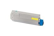 Blæk, Toner & Forbrugsstoffer - OKI MC7x0 - Yellow Laser Toner - Lasertoner Gul - 45396201