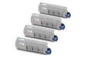 Blæk, Toner & Forbrugsstoffer - OKI MC7x0 - Black Laser Toner - Lasertoner Sort - 45396304