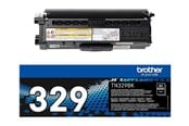 Blæk, Toner & Forbrugsstoffer - Brother TN329BK / TN 329BK - Black Toner - Lasertoner Sort - TN329BK