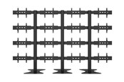 Vægbeslag, AV-Beslag & AV-Møbler - Multibrackets M Public Video Wall Stand 16-Screens - Maks 600 kg - Maks størrelse 55" - 7350073730933
