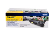 Blæk, Toner & Forbrugsstoffer - Brother TN329Y - Yellow Laser Toner - TN329Y