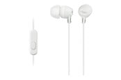 Hovedtelefoner/headset - Sony MDR-EX15AP - MDREX15APW.CE7