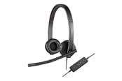 Hovedtelefoner/headset - Logitech USB Headset H570e - Black - 981-000575