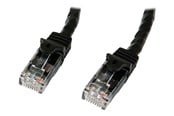 Netværkskabel - StarTech.com Gigabit Snagless RJ45 UTP Cat6 Patch Cable Cord - N6PATC3MBK