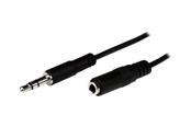Antennekabel/stik - StarTech.com Slim 3.5mm Stereo Extension Audio Cable - MU2MMFS