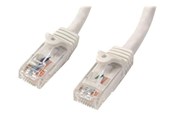 Netværkskabel - StarTech.com Gigabit Snagless RJ45 UTP Cat6 Patch Cable Cord - N6PATC3MWH