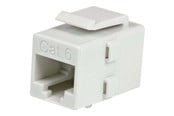 Netværkskabel - StarTech.com Cat 6 RJ45 Keystone Jack Network Coupler - Hvid - 0cm - C6KEYCOUPLWH