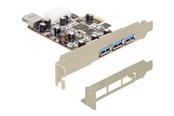 Controller - DeLOCK PCI Express Card > 3 x extern + 1 x intern USB 3.0 - 89281