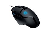 Mus - Logitech G402 Hyperion Fury FPS - Gaming Mus - Optisk - 8 knapper - Sort - 910-004068