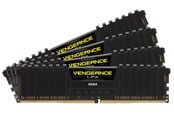 RAM - Corsair Vengeance LPX DDR4-2666 - 16GB - CL16 - Quad Channel (4 pcs) - Intel XMP - Sort - CMK16GX4M4A2666C16