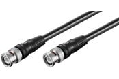 Skærmkabel - Pro Audio & Video BNC Cable - 0.5m - Sort - 4040849504136