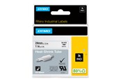 Papir, Fotopapir og Etiketter - DYMO Rhino krympeflex | 24mm x 1.5m | sort på hvid - 1805443