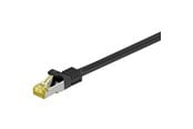 Netværkskabel - Pro LAN CAT 7 S/FTP - Sort - 1m - 4040849915901